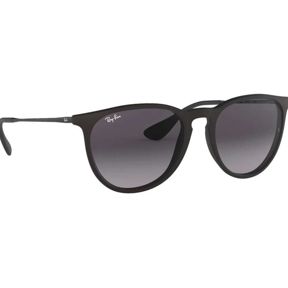 Best Lunettes de soleil RB4171 Erika Classic Matte Rubber Black Gradient Grey Femme Lunettes Femme|Lunettes Femme