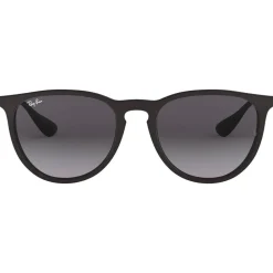Best Lunettes de soleil RB4171 Erika Classic Matte Rubber Black Gradient Grey Femme Lunettes Femme|Lunettes Femme