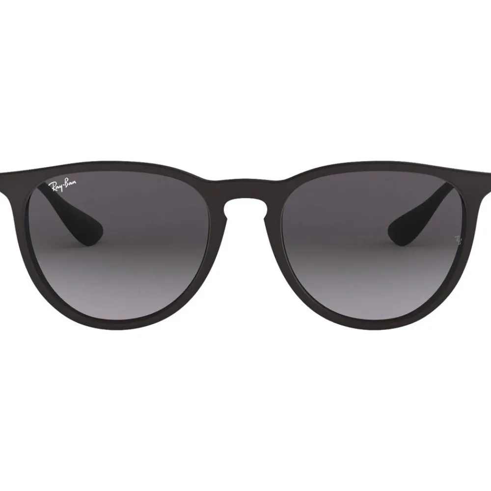 Best Lunettes de soleil RB4171 Erika Classic Matte Rubber Black Gradient Grey Femme Lunettes Femme|Lunettes Femme