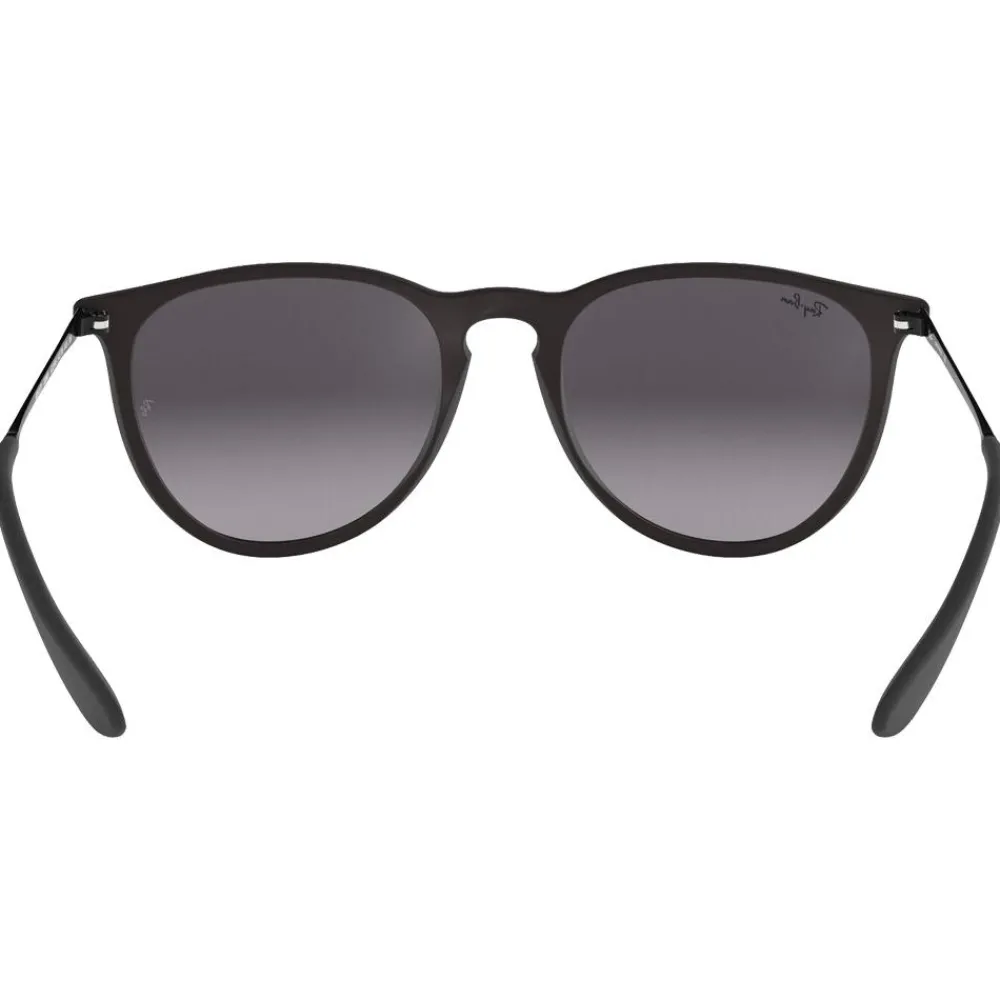 Best Lunettes de soleil RB4171 Erika Classic Matte Rubber Black Gradient Grey Femme Lunettes Femme|Lunettes Femme