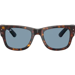 Best Lunettes de soleil RB0840S Mega Wayfarer Polished Havana Blue Femme Lunettes Femme