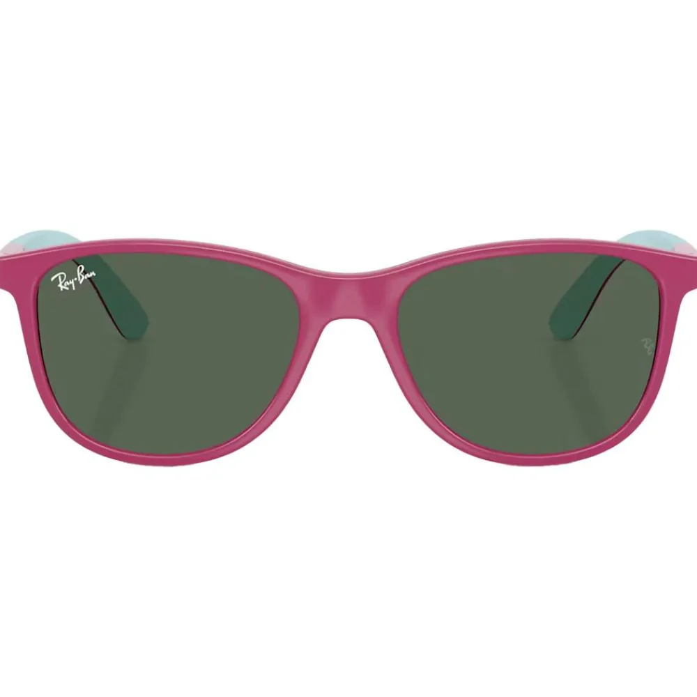 Lunettes Enfant<Ray Ban Lunettes de soleil RJ9077S Disney Sun Kids Lilo & Stitch Polished Fucsia Dark Green