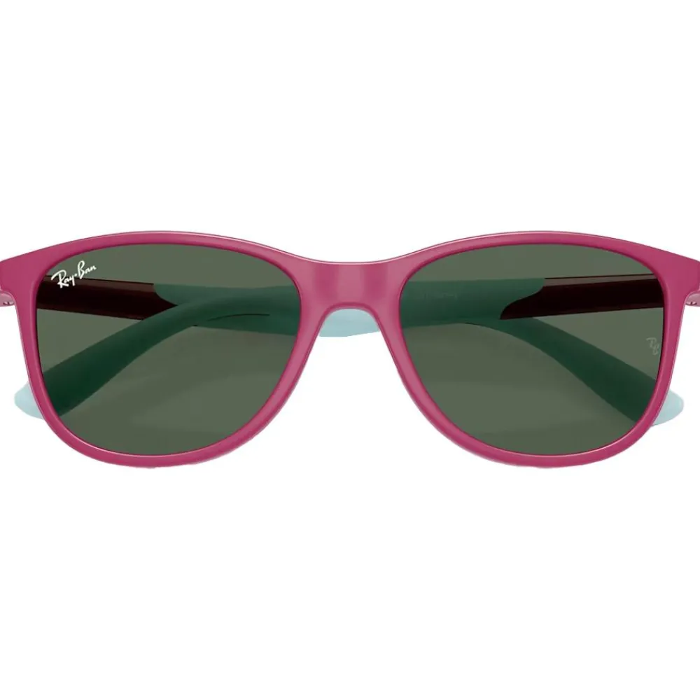 Lunettes Enfant<Ray Ban Lunettes de soleil RJ9077S Disney Sun Kids Lilo & Stitch Polished Fucsia Dark Green