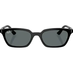 New Lunettes de soleil RB4456 Zaya Polished Black Dark Grey Polar Femme Lunettes Femme|Lunettes Polarisées