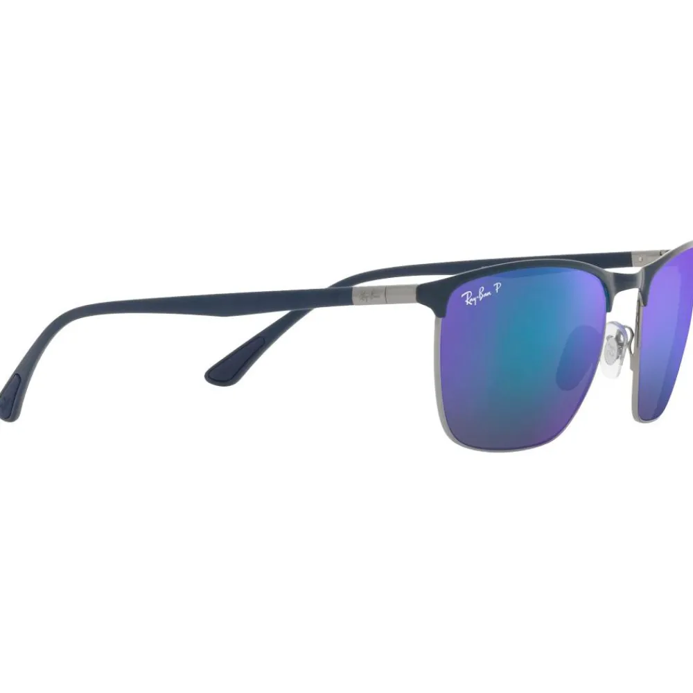 Lunettes de soleil RB3686 Polished Blue Chromance Polar Blue Femme Lunettes Femme|Lunettes Polarisées