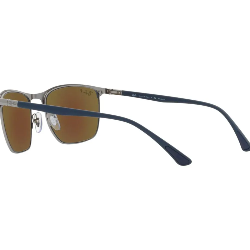 Lunettes de soleil RB3686 Polished Blue Chromance Polar Blue Femme Lunettes Femme|Lunettes Polarisées
