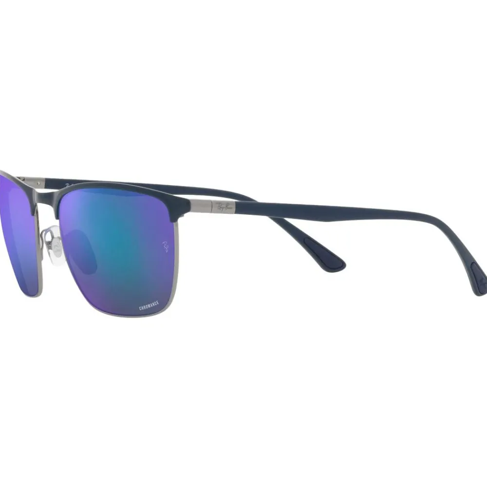 Lunettes de soleil RB3686 Polished Blue Chromance Polar Blue Femme Lunettes Femme|Lunettes Polarisées