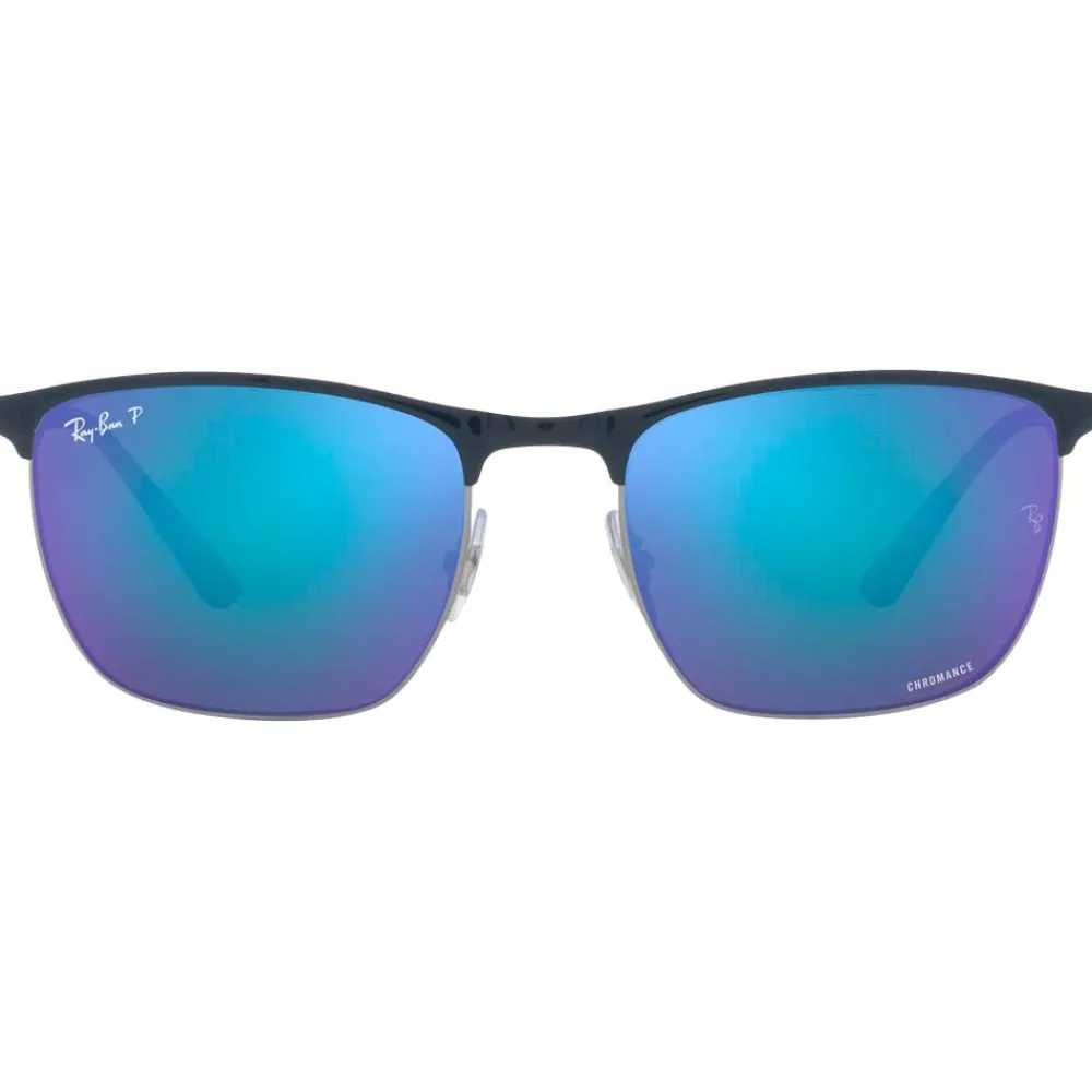 Lunettes de soleil RB3686 Polished Blue Chromance Polar Blue Femme Lunettes Femme|Lunettes Polarisées
