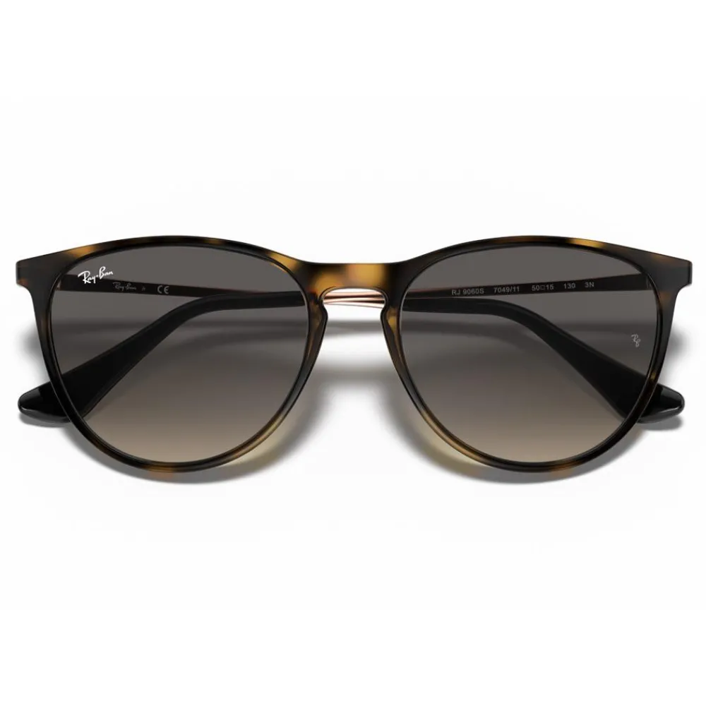 Lunettes de soleil Erika Kids Polished Havana Grey Enfant Lunettes Enfant