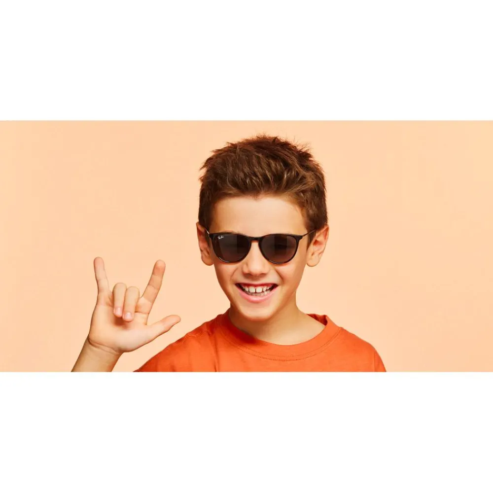 Lunettes de soleil Erika Kids Polished Havana Grey Enfant Lunettes Enfant