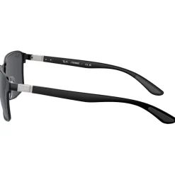Outlet Lunettes de soleil RB3721 Polished Black Dark Grey Femme Lunettes Femme