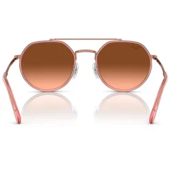Lunettes Femme<Ray Ban Lunettes de soleil RB3765 Polished Copper Rose Gradient Brown