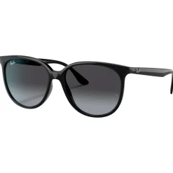 Outlet Lunettes de soleil RB4378 Polished Black Gradient Grey Femme Lunettes Femme