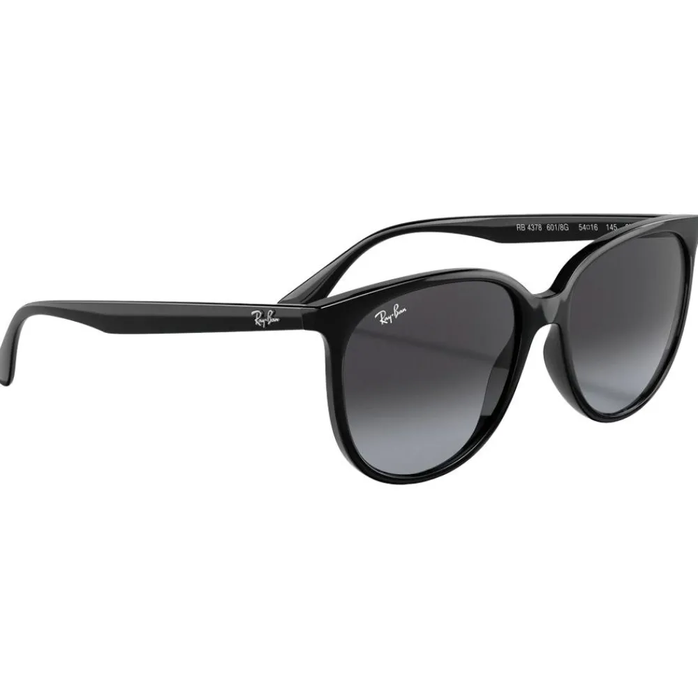 Outlet Lunettes de soleil RB4378 Polished Black Gradient Grey Femme Lunettes Femme