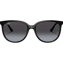 Outlet Lunettes de soleil RB4378 Polished Black Gradient Grey Femme Lunettes Femme