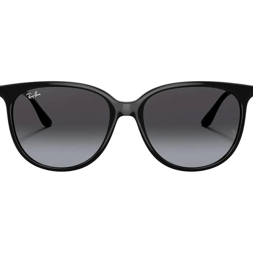Outlet Lunettes de soleil RB4378 Polished Black Gradient Grey Femme Lunettes Femme