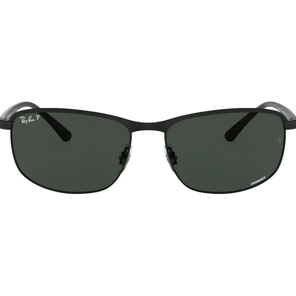 Lunettes Femme|Lunettes Polarisées<Ray Ban Lunettes de soleil RB3671CH Matte Black Chromance Dark Grey Polar