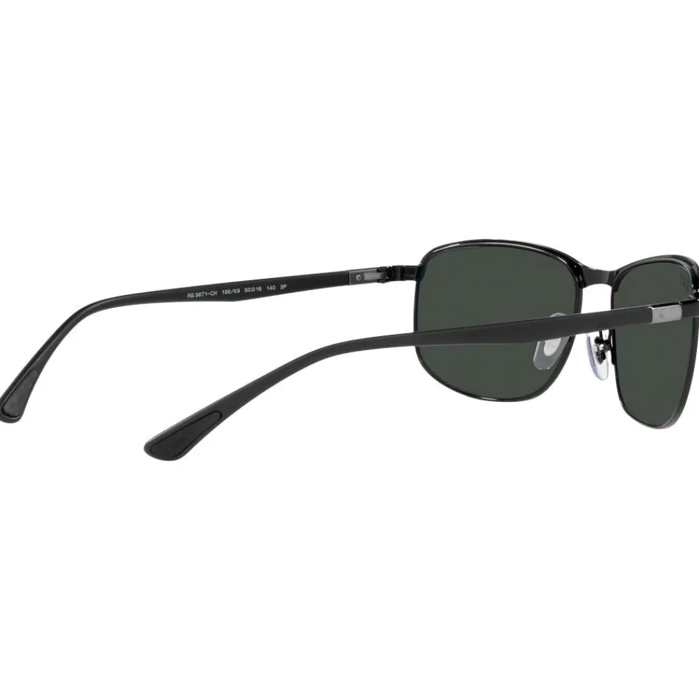Lunettes Femme|Lunettes Polarisées<Ray Ban Lunettes de soleil RB3671CH Matte Black Chromance Dark Grey Polar