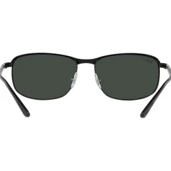 Lunettes Femme|Lunettes Polarisées<Ray Ban Lunettes de soleil RB3671CH Matte Black Chromance Dark Grey Polar