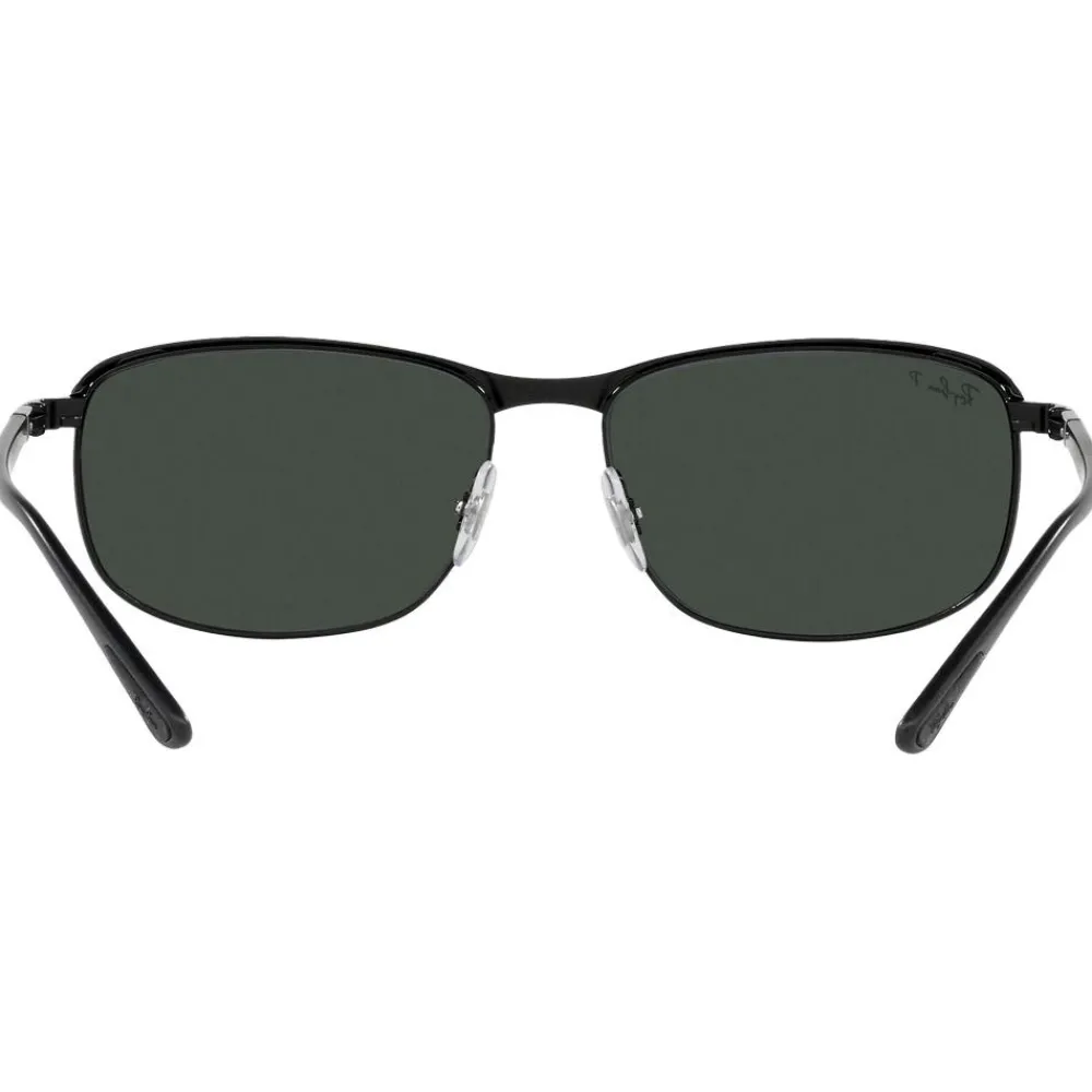 Lunettes Femme|Lunettes Polarisées<Ray Ban Lunettes de soleil RB3671CH Matte Black Chromance Dark Grey Polar