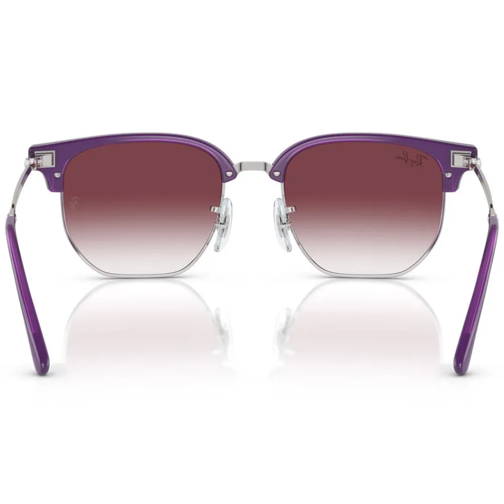 Best Lunettes de soleil New Clubmaster Kids Polished Opal Purple Grey Purple Enfant Lunettes Enfant