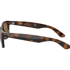 Discount Lunettes de soleil RB2132 New Wayfarer Classic Polished Light Havana Brown B-15 Femme Lunettes Femme|Lunettes Polarisées