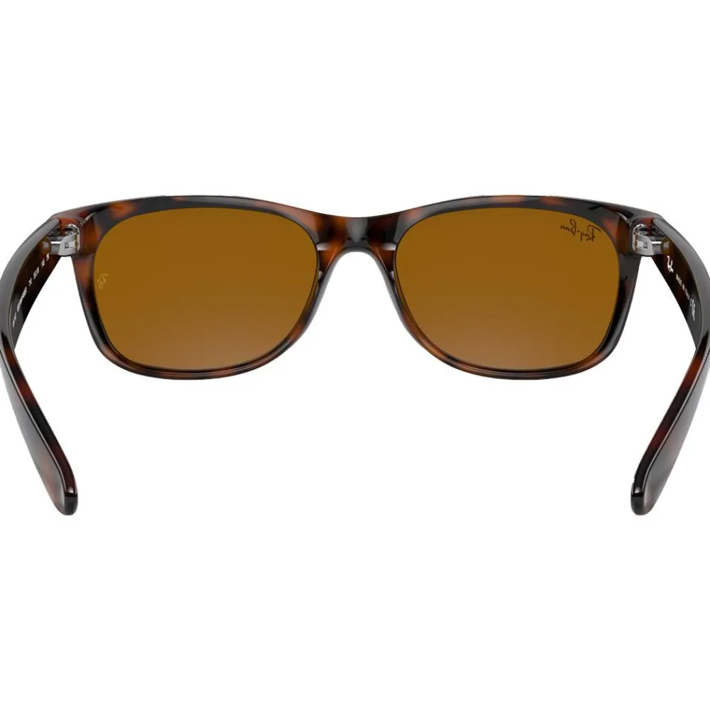 Discount Lunettes de soleil RB2132 New Wayfarer Classic Polished Light Havana Brown B-15 Femme Lunettes Femme|Lunettes Polarisées