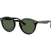 Lunettes Femme|Lunettes Femme<Ray Ban Lunettes de soleil RB2180 Polished Black Dark Green