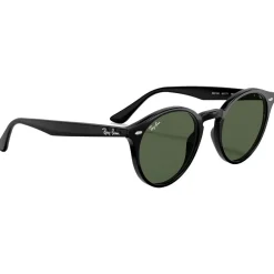 Lunettes Femme|Lunettes Femme<Ray Ban Lunettes de soleil RB2180 Polished Black Dark Green