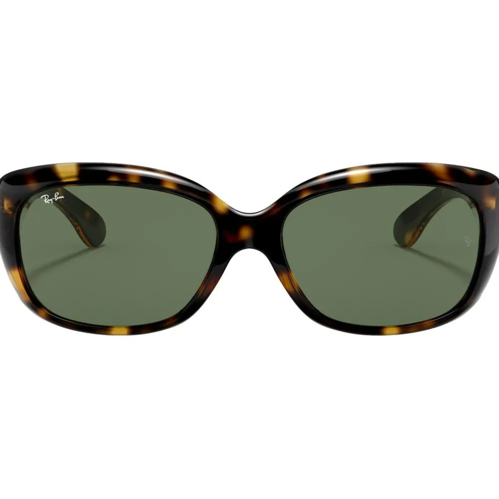 Best Lunettes de soleil RB4101 Jackie Ohh Polished Havana Light Green Femme Lunettes Femme