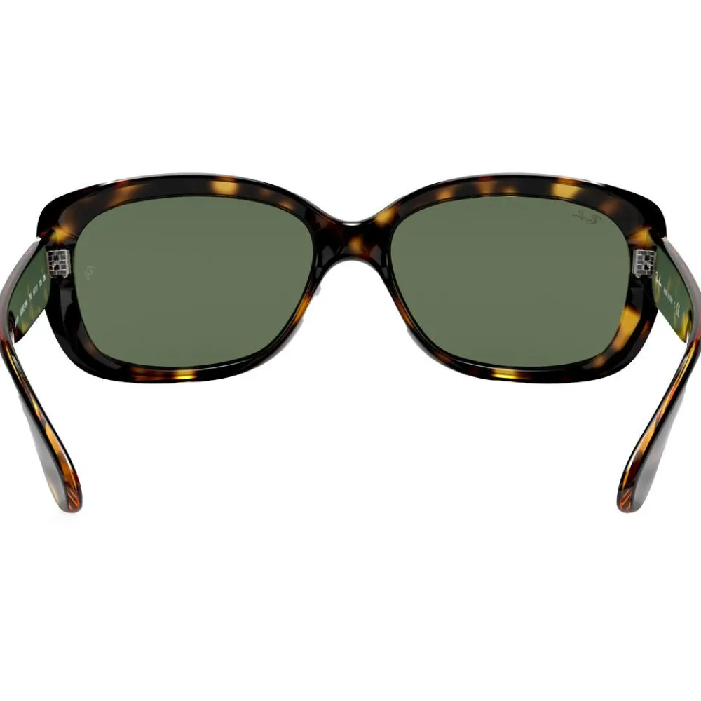 Best Lunettes de soleil RB4101 Jackie Ohh Polished Havana Light Green Femme Lunettes Femme