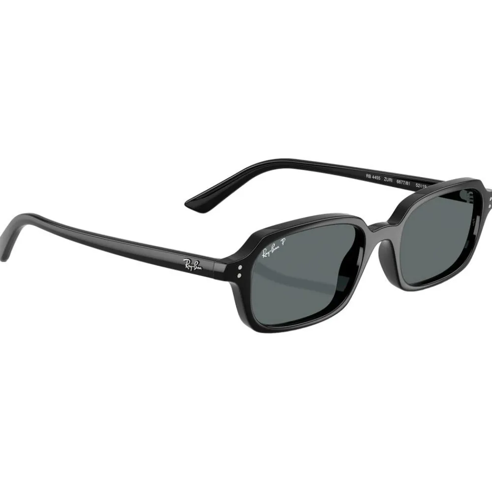 Online Lunettes de soleil RB4455 Zuri Polished Black Dark Grey Polar Femme Lunettes Femme|Lunettes Polarisées
