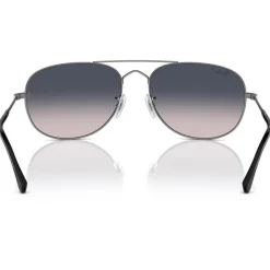 Lunettes Femme|Lunettes Polarisées<Ray Ban Lunettes de soleil RB3735 Bain Bridge Polished Gunmetal Polar Blue