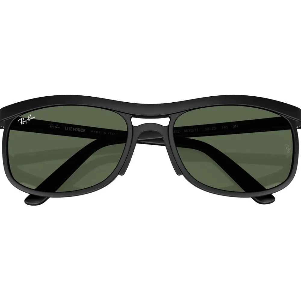 Best Lunettes de soleil RB4452 Liteforce Matte Sand Black Green G-15 Femme Lunettes Femme