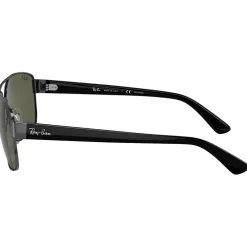 Best Lunettes de soleil RB3663 Polished Gunmetal Green G-15 Polar Femme Lunettes Femme|Lunettes Polarisées