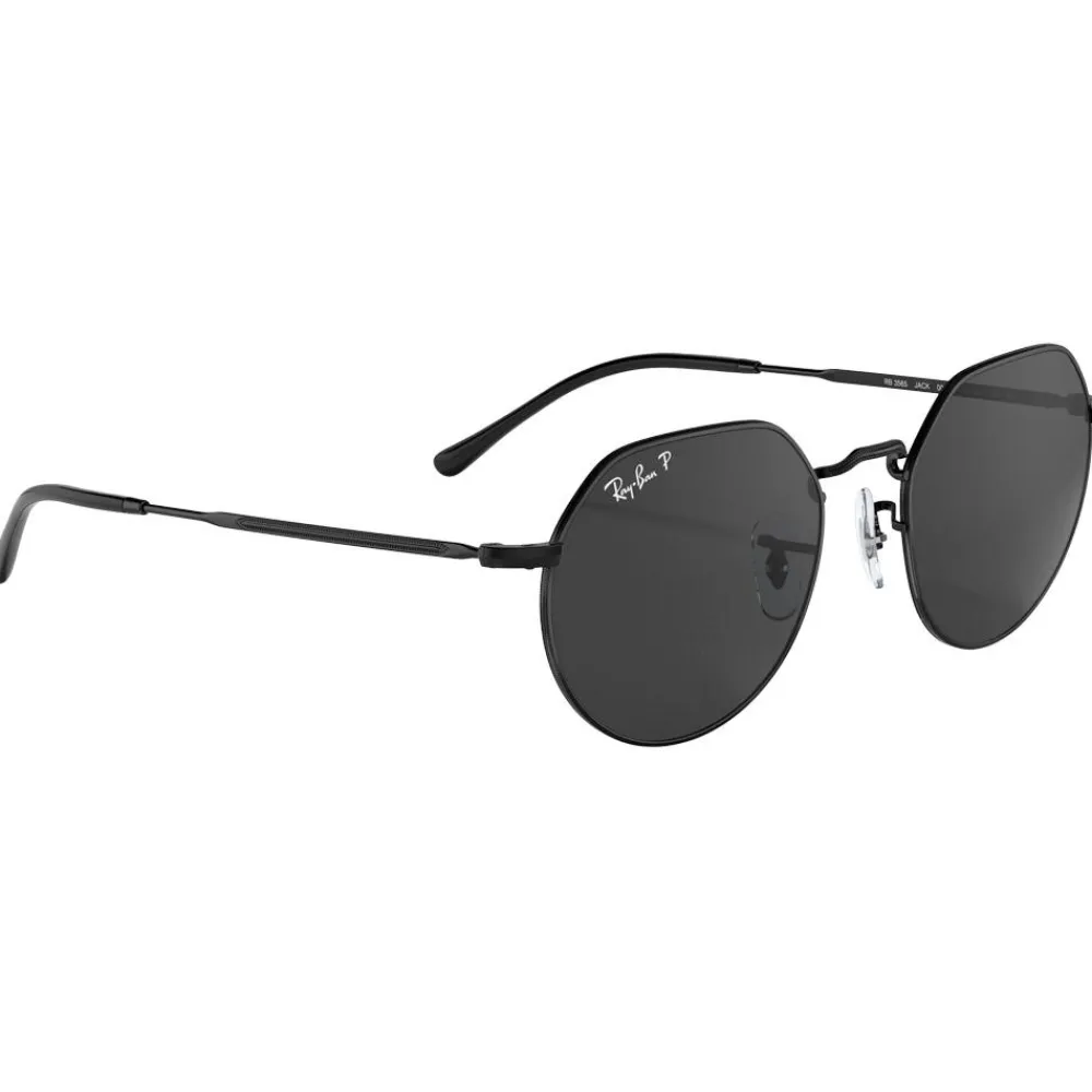 Best Lunettes de soleil RB3565 Jack Polished Black Polar Black Femme Lunettes Femme|Lunettes Polarisées