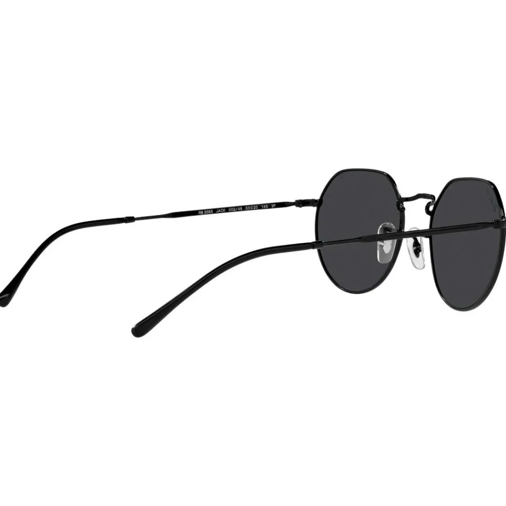 Best Lunettes de soleil RB3565 Jack Polished Black Polar Black Femme Lunettes Femme|Lunettes Polarisées