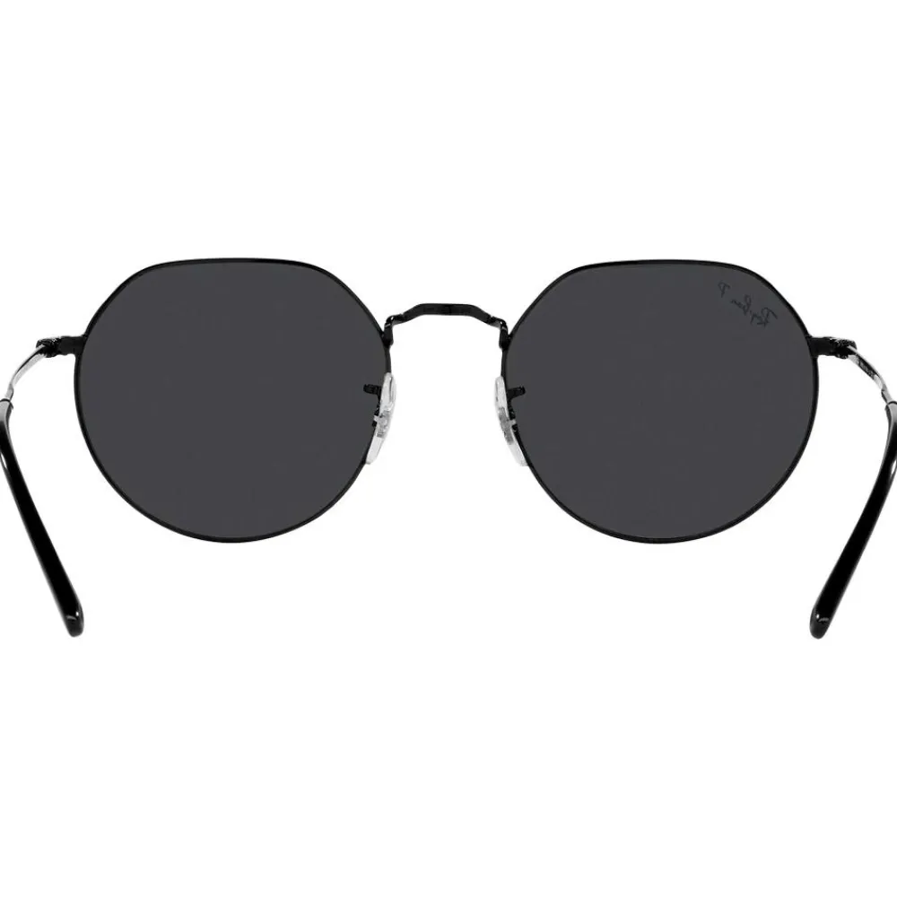 Best Lunettes de soleil RB3565 Jack Polished Black Polar Black Femme Lunettes Femme|Lunettes Polarisées