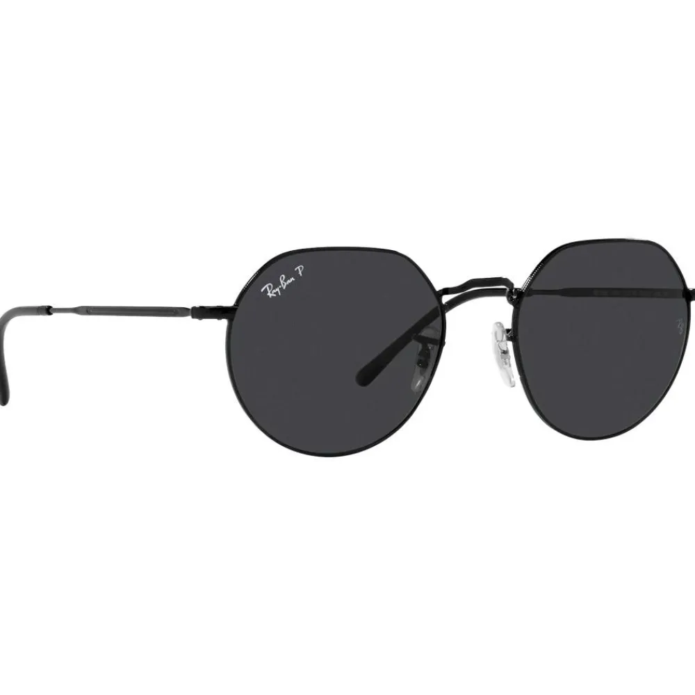 Best Lunettes de soleil RB3565 Jack Polished Black Polar Black Femme Lunettes Femme|Lunettes Polarisées