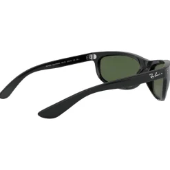 New Lunettes de soleil RB4089 Balorama Polished Black Green G-15 Femme Lunettes Femme