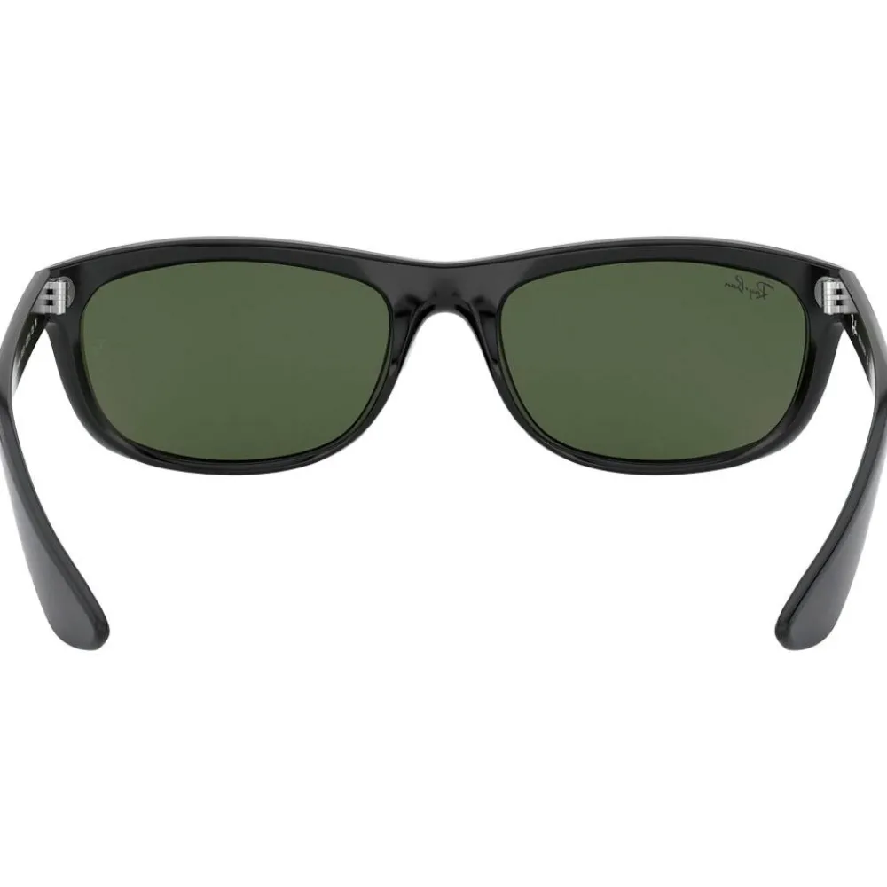 New Lunettes de soleil RB4089 Balorama Polished Black Green G-15 Femme Lunettes Femme