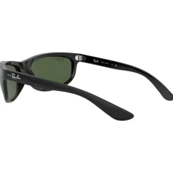 New Lunettes de soleil RB4089 Balorama Polished Black Green G-15 Femme Lunettes Femme