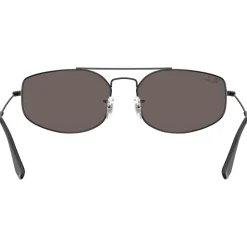 Lunettes Femme<Ray Ban Lunettes de soleil RB3845 Explorer V Polished Black Dark Grey