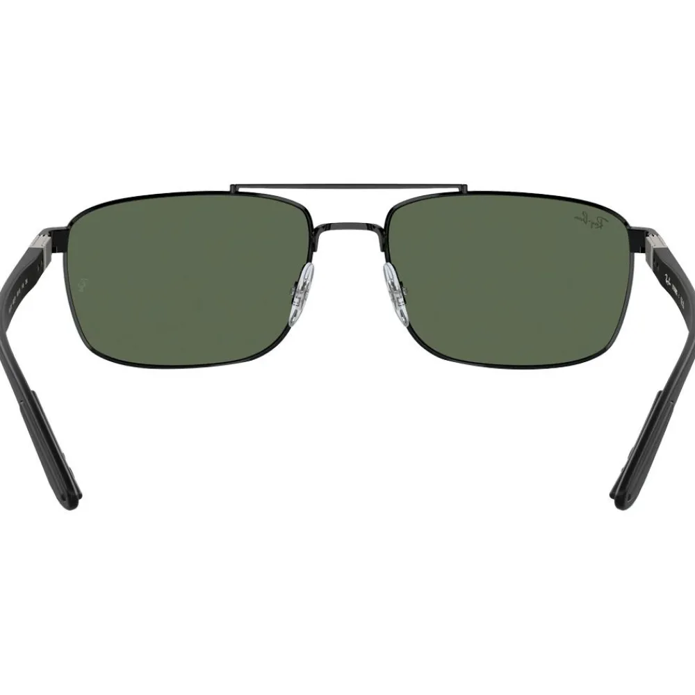 Hot Lunettes de soleil RB3737 Polished Black Dark Green Femme Lunettes Femme