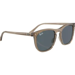 Discount Lunettes de soleil RB2210 Polished Transparent Brown Blue Femme Lunettes Femme