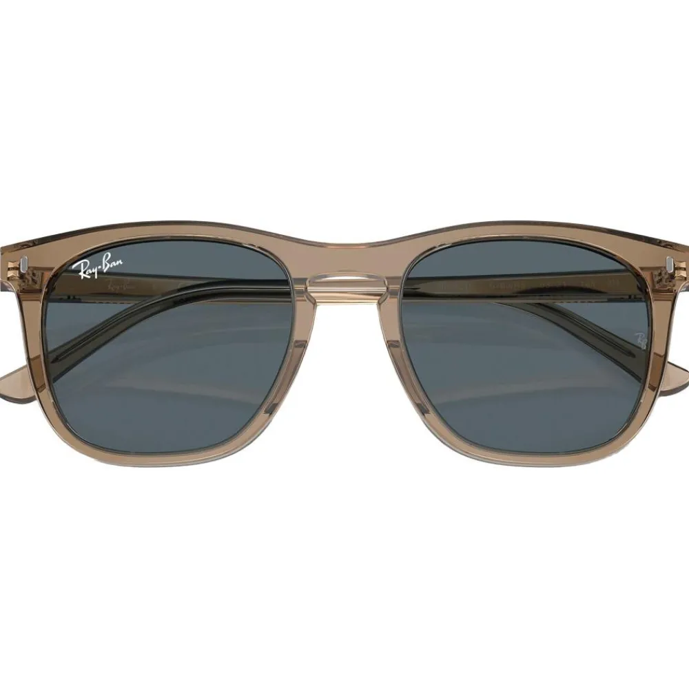 Discount Lunettes de soleil RB2210 Polished Transparent Brown Blue Femme Lunettes Femme