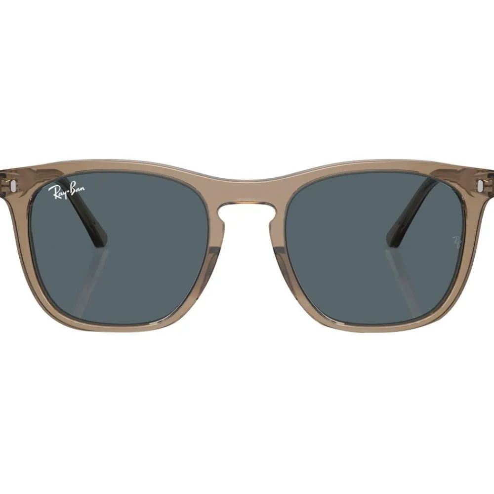 Discount Lunettes de soleil RB2210 Polished Transparent Brown Blue Femme Lunettes Femme