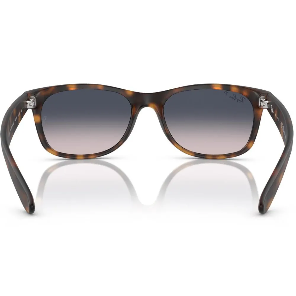 Lunettes Femme|Lunettes Polarisées<Ray Ban Lunettes de soleil RB2132 New Wayfarer Classic Matte Havana Polar Blue