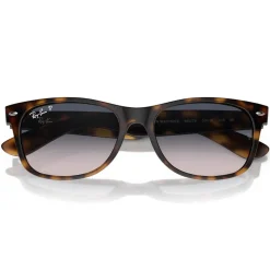 Lunettes Femme|Lunettes Polarisées<Ray Ban Lunettes de soleil RB2132 New Wayfarer Classic Matte Havana Polar Blue