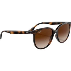 Lunettes Femme<Ray Ban Lunettes de soleil RB4378 Polished Havana Gradient Brown